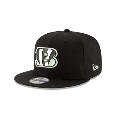 Cincinnati Bengals Gorra | New Era NFL 9fifty Snapback Cap Mexico - Negros